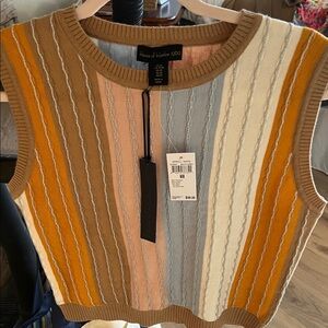 House of Harlow 1960 Multicolor Striped Sweater